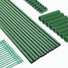 Garden Stakes 14 Inch 48 Pack, DIY 4Ft 5Ft 6Ft 7Ft 8Ft Tomato Stakes Plastic Coa gallery