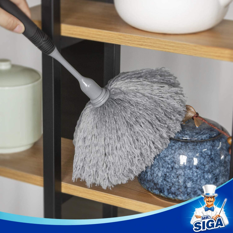 Microfiber Delicate Duster, Comfortable Non Slip Handle, Detachable Washable Dus gallery