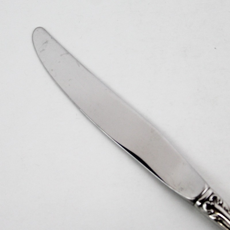 Oneida Silver Louisiana Pattern Stainless Modern Hollow Dinner Knife 9" Good gallery