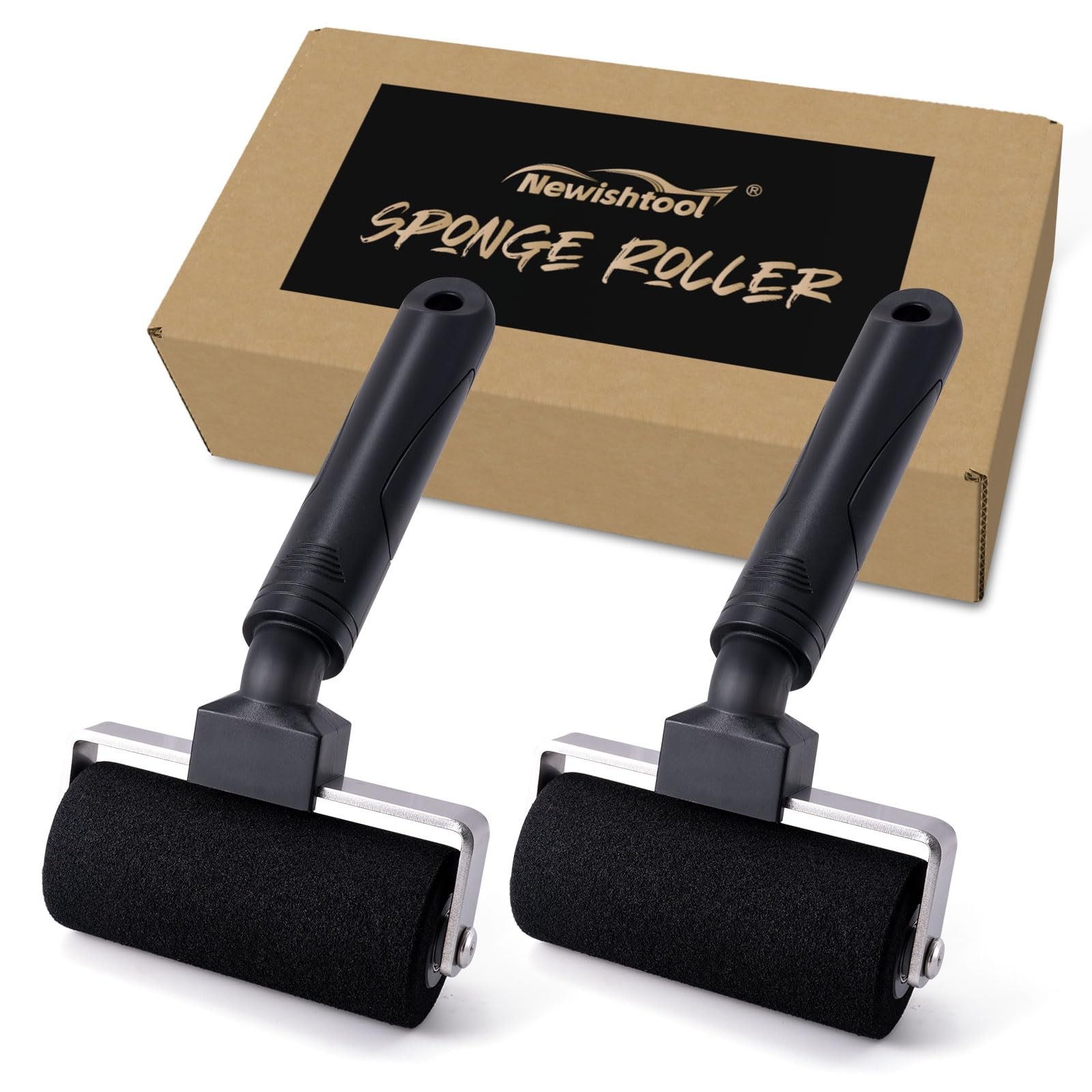 4in Sponge Seam Roller 2 Pack Vinyl Wrap Foam Car Wrapping Applicator Tools gallery