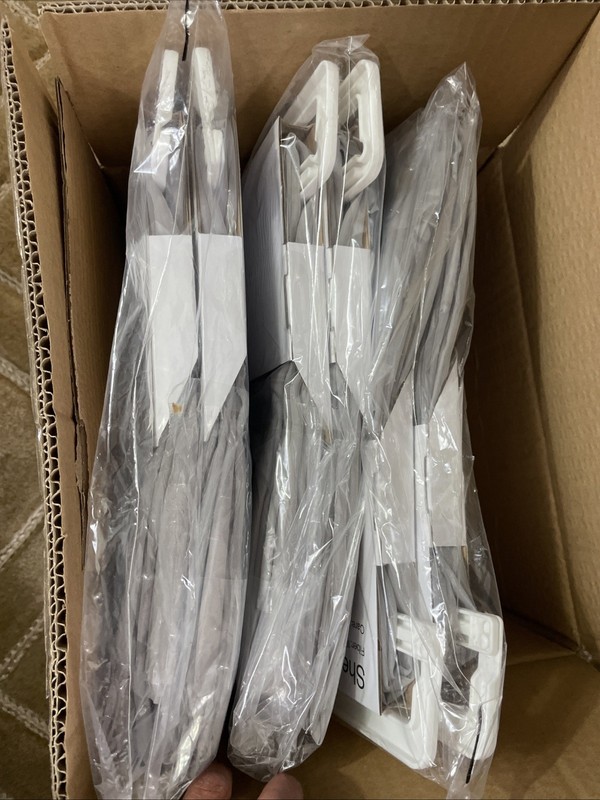 6 total Room Essentials Sheer Voile Window Curtain 2 Panel Gray 60"W x 84"L. New gallery