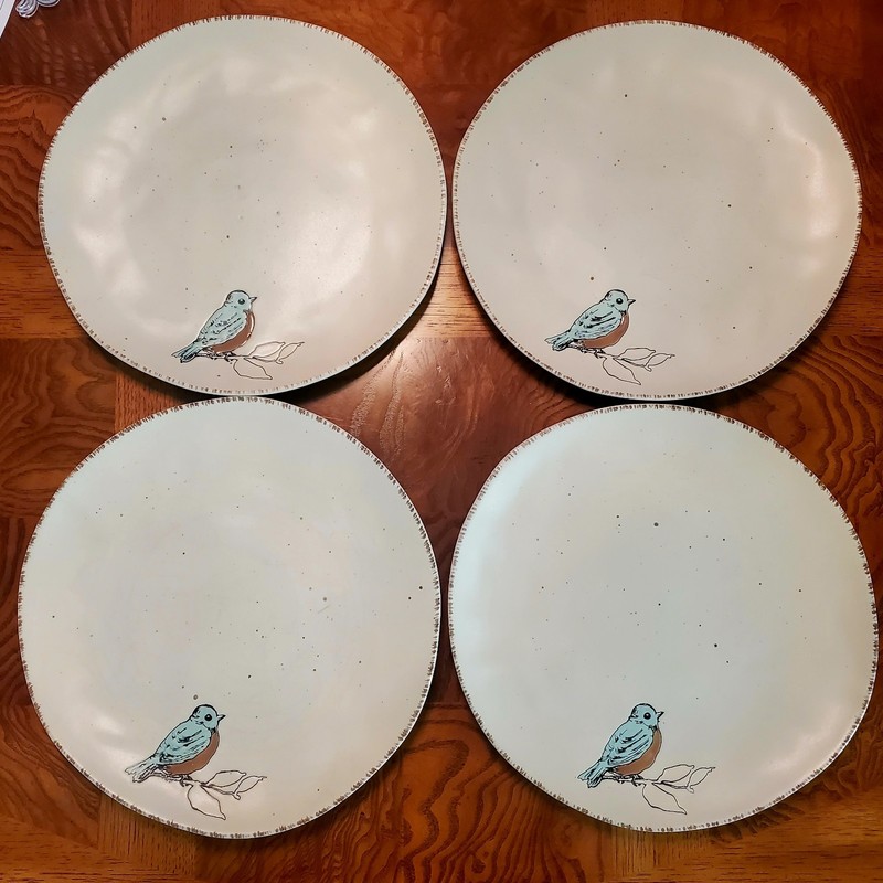 Dinnerware Set Easter Robin Aqua 30-Piece Spectrum designz gallery