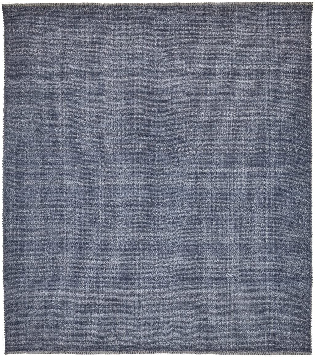 5' X 8' Blue Hand Woven Area Rug gallery