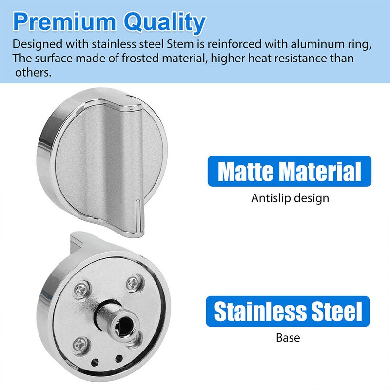W10594481 Control Knobs Stove Knobs for Whirlpool WPW10646805 Cooktop Knobs gallery