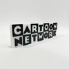 Cartoon Network Logo Sign 3D Printed 8" Shelf Desk Display Retro Nostalgia Decor gallery