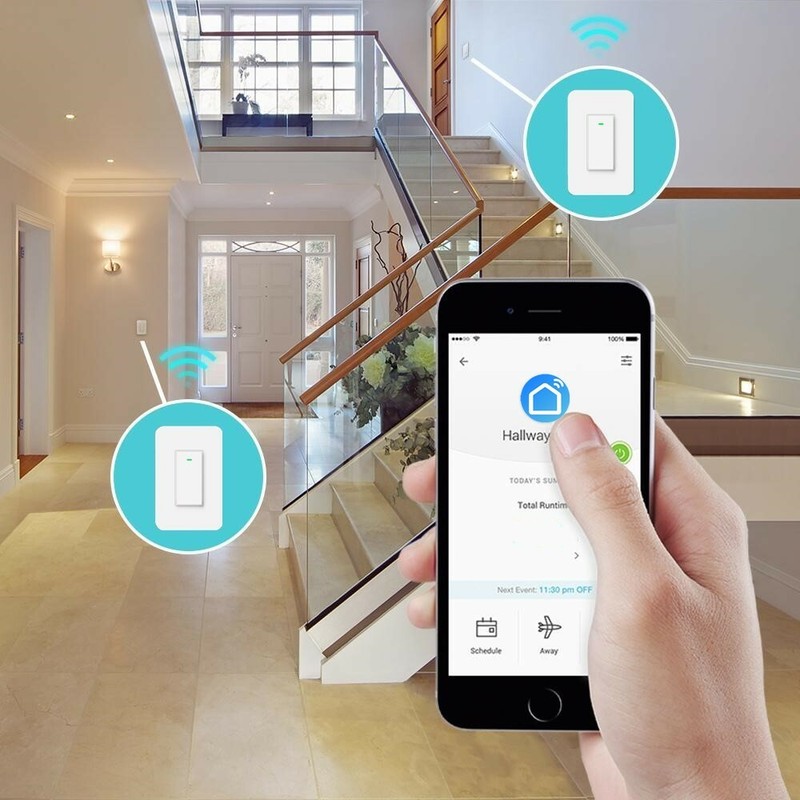 Smart WIFI Light Switch Remote Alexa Google Home IFTTT Voice Control Smart Life gallery