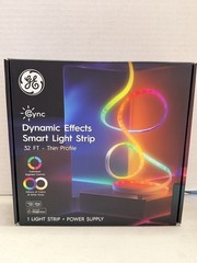 Cync GE Dynamic Effects Smart LED Light Strip with Music Sync, Color Changing