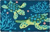 Jellybean Deep Sea Turtles Accent Rug 20x30 Machine Washable Indoor Outdoor gallery