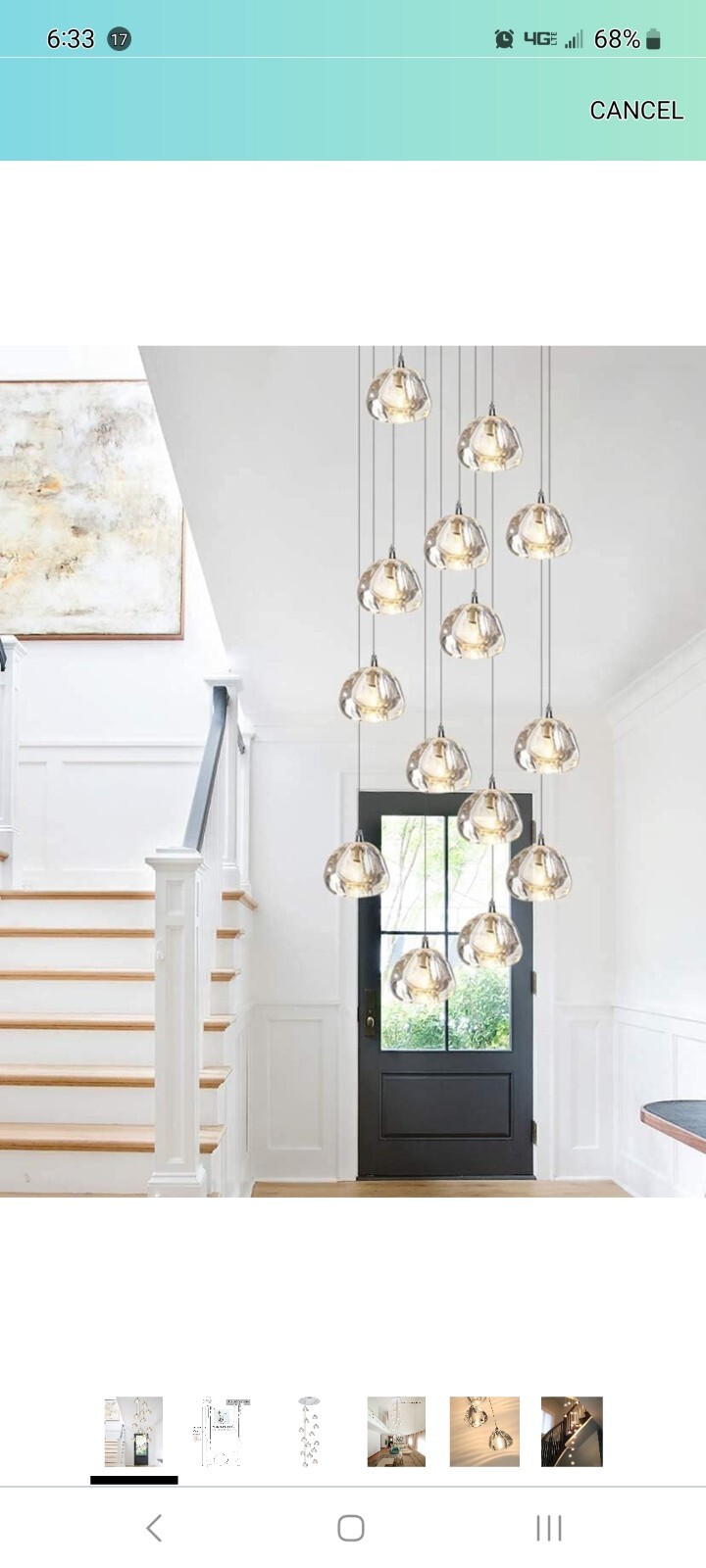 crystal rain drop chandelier gallery