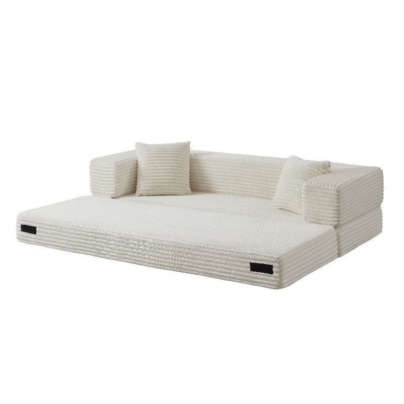 Convertible Sofa Bed Sleeper Space Saving Bed Frame Couch for Small Spaces gallery