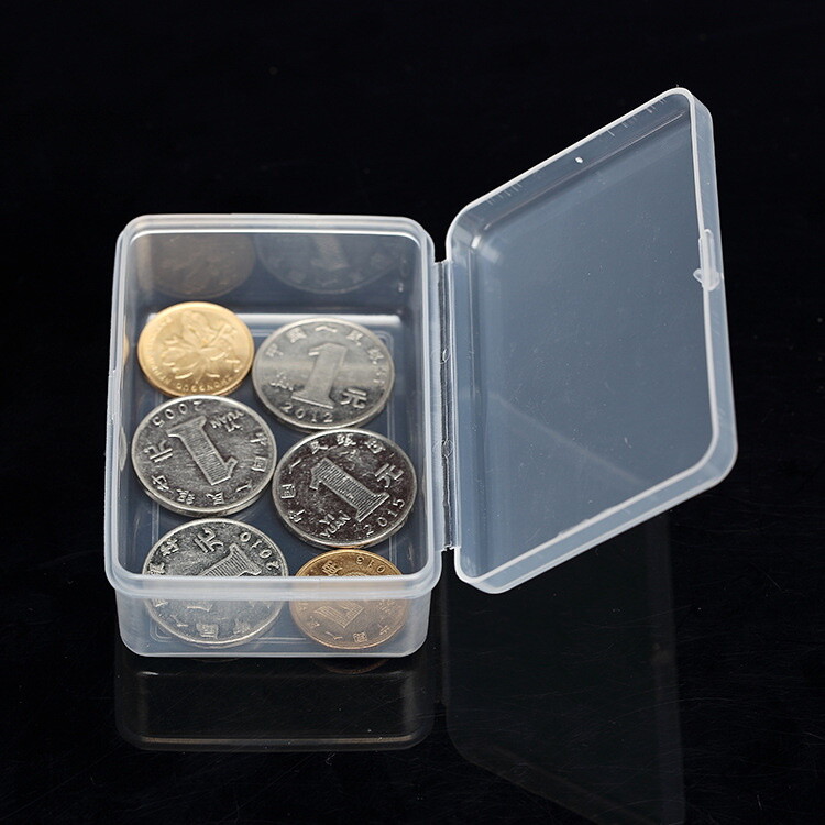10xPCS Small Plastic Storage Container Boxes Box DIY Coins Screws Jewelry Travel gallery