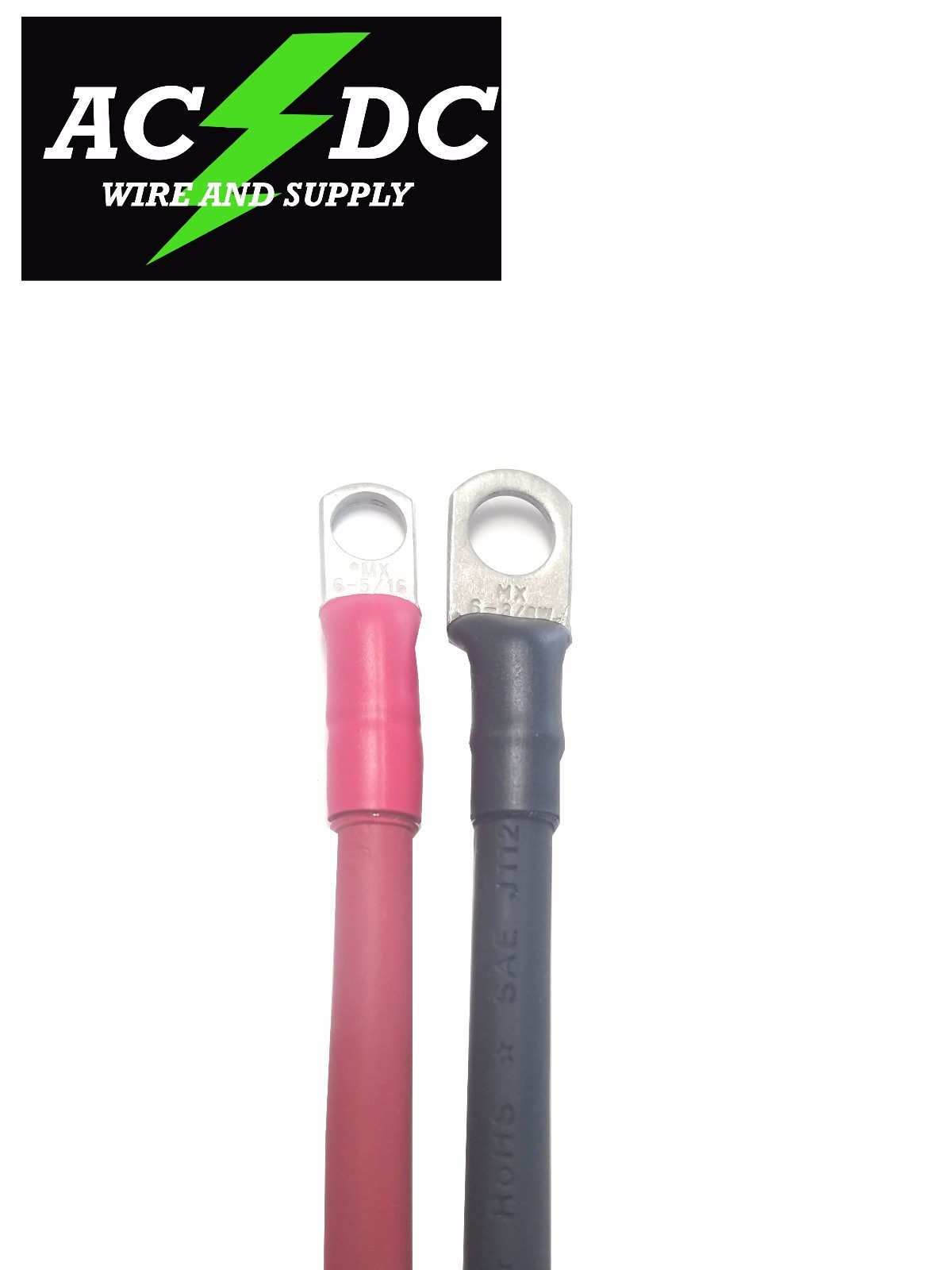 6 AWG Copper Battery Cable Power Wire Car, Marine, Inverter, RV, Solar gallery