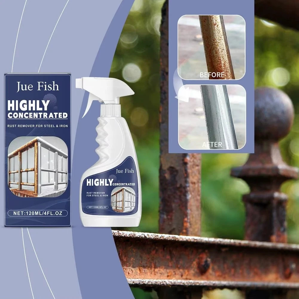 Industrial ﻿Highly Concentrated Rust Remover 120ml For Steel & Iron gallery