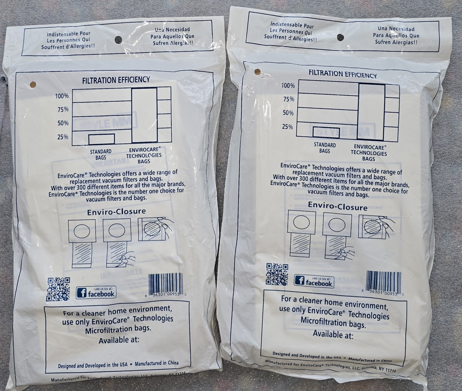 Enviro Care Eureka Mighty Mite Style MM Vacuum Bags Lot of 18 gallery