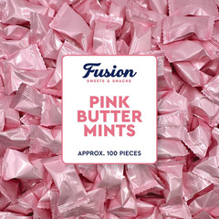 Pink Buttermints – 100 Count – Pink Candy for Baby Shower – Baby Shower Candy –