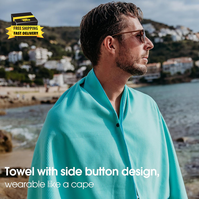 Microfiber Camping Towel - Quick Dry, Super Absorbent, Lightweight Travel Towel gallery