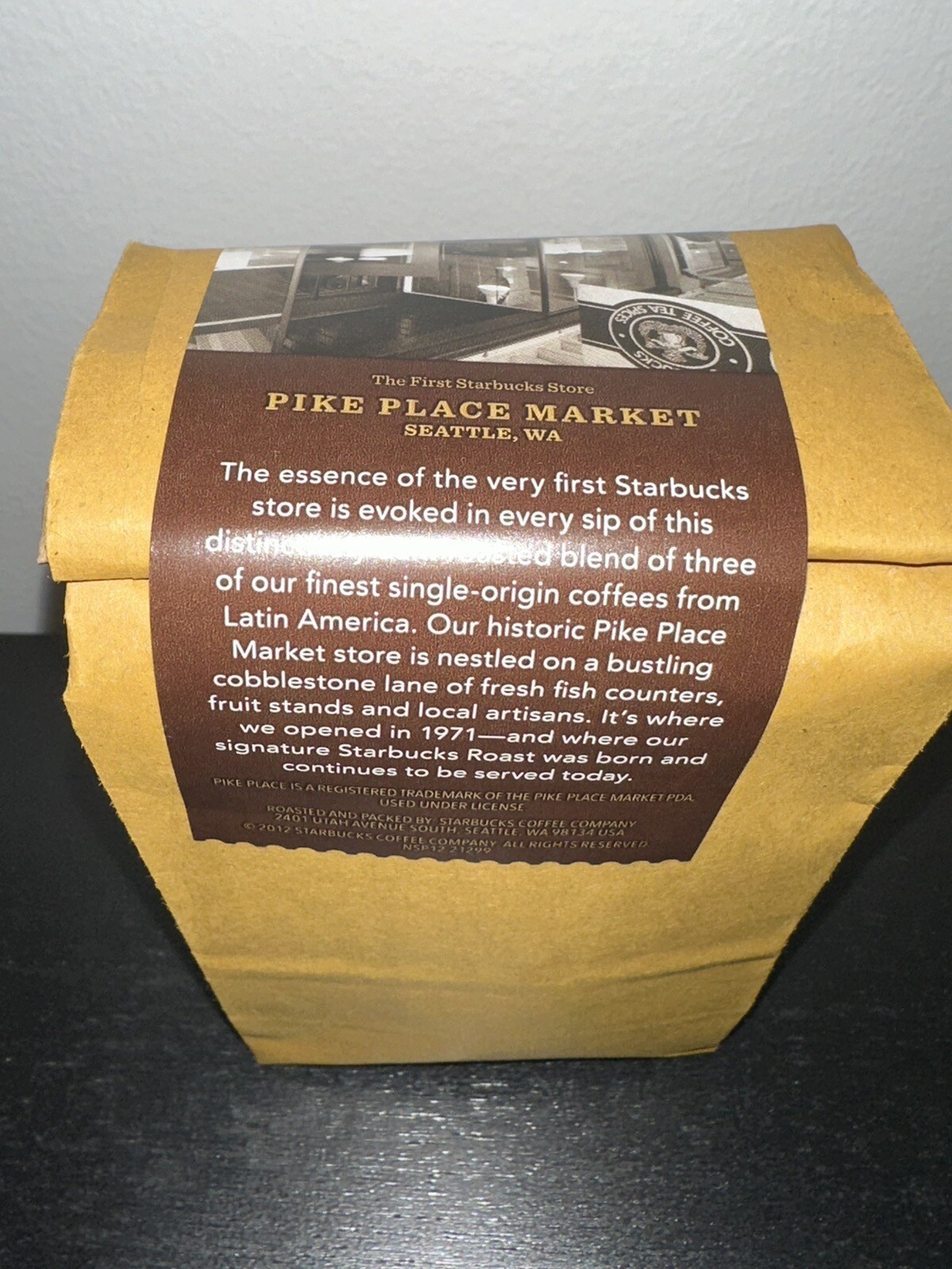 Starbucks Coffee Seattle Pike Place Special Reserve 8.8oz First & Original Store gallery