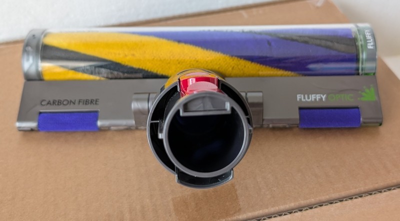 OEM Dyson Gen5 Laser Fluffy Cleaner Brush Head Outsize SV24 Detect SV23 New grey gallery