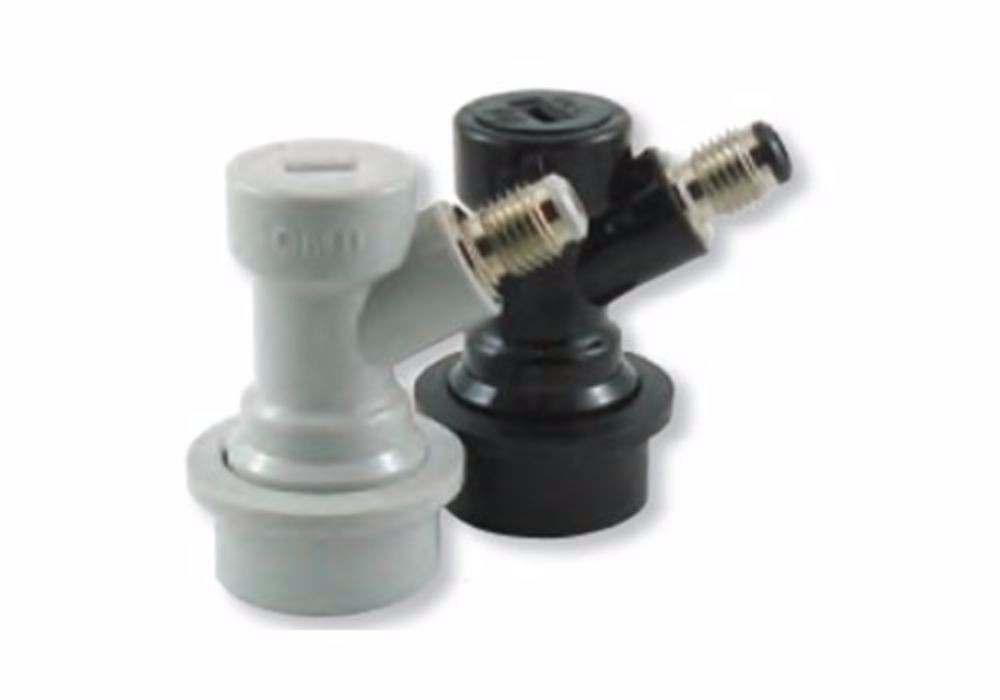 Threaded Ball Lock Quick Disconnects SET Gas & Liquid for Ball Lock Kegs gallery