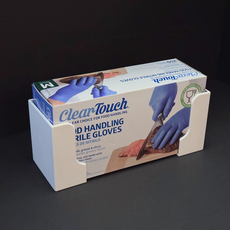 Modular Glove Box Holder Wall Mount Kirkland ClearTouch 3D Printed in USA gallery