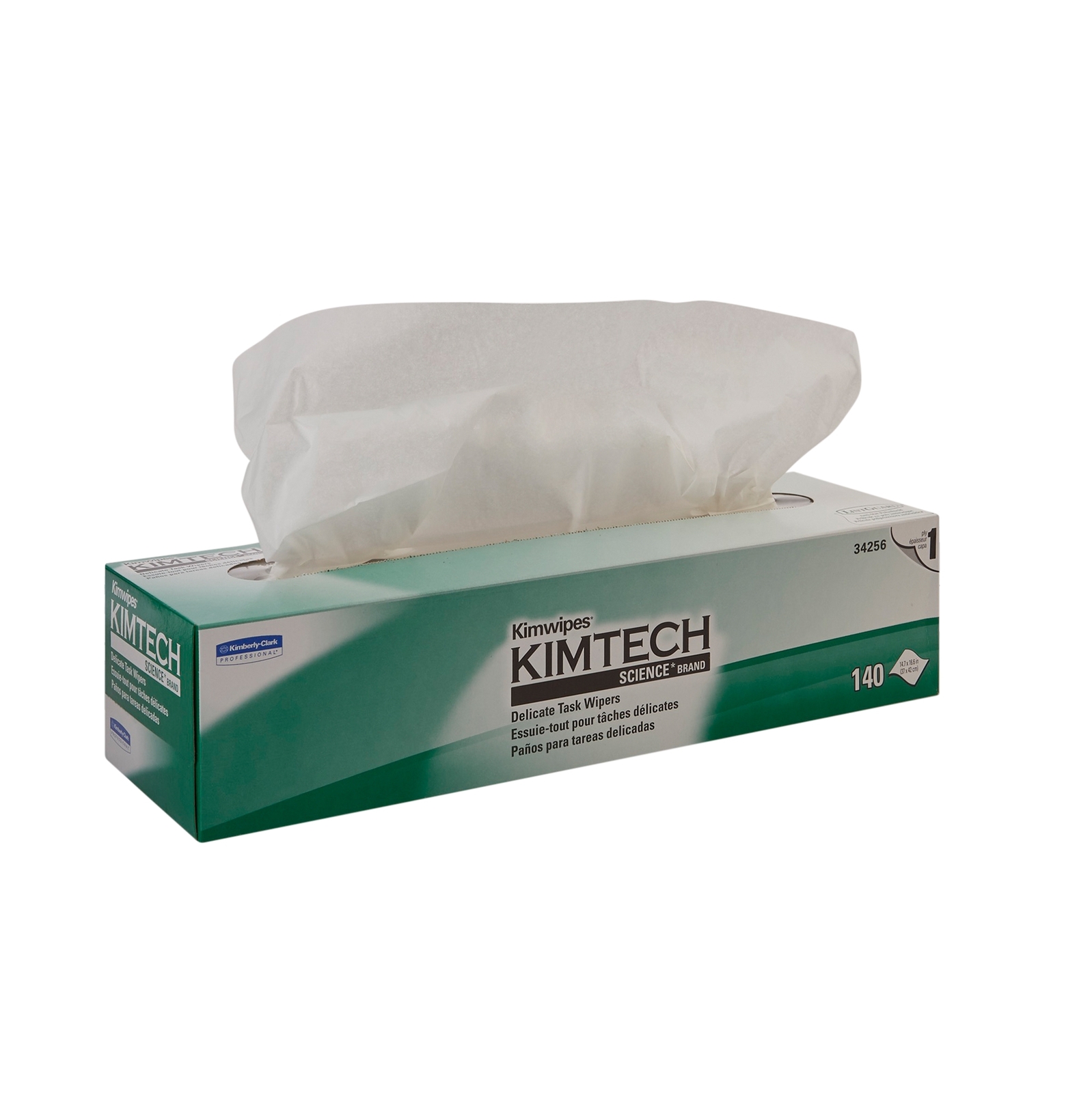 Kimtech Kim Wipes Disposable Task Wipes Lint Guard 15 x 17" 34256 2100 Ct gallery