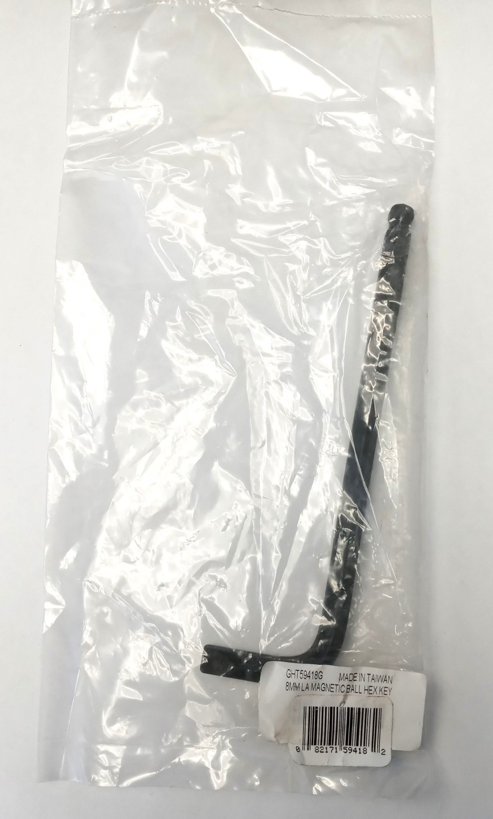 Allen 8mm Long Magnetic Ball Hex Key Wrench GHT59418G gallery