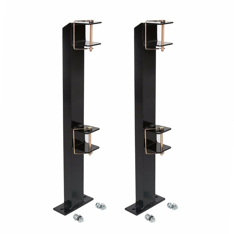 Lockable Weeder Trimmer Double Rack Holder Carrier Mount For Landscape Trailer gallery