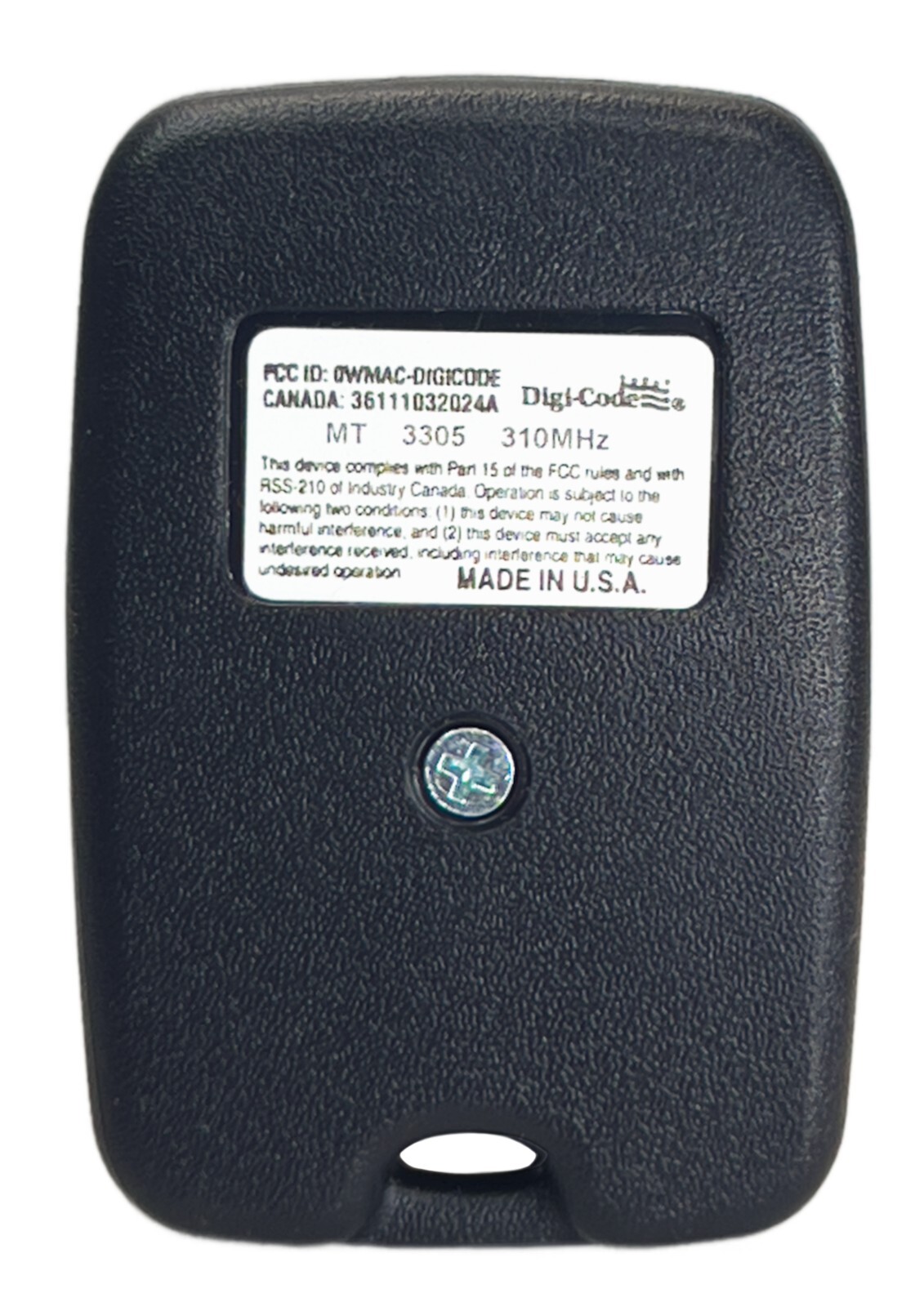 Linear DNT00026 / Minit-T Compatible 1-Channel Key Ring Transmitter 310 MHZ gallery