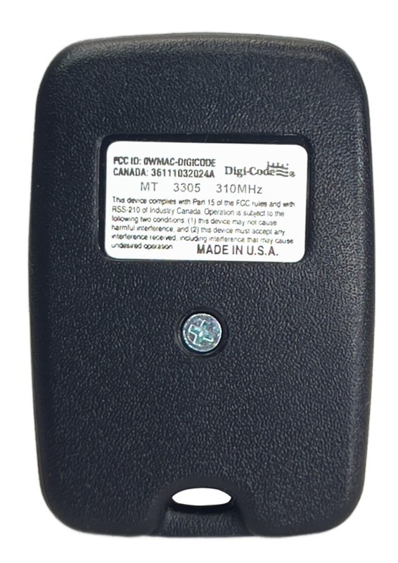 Linear DNT00026 / Minit-T Compatible 1-Channel Key Ring Transmitter 310 MHZ gallery