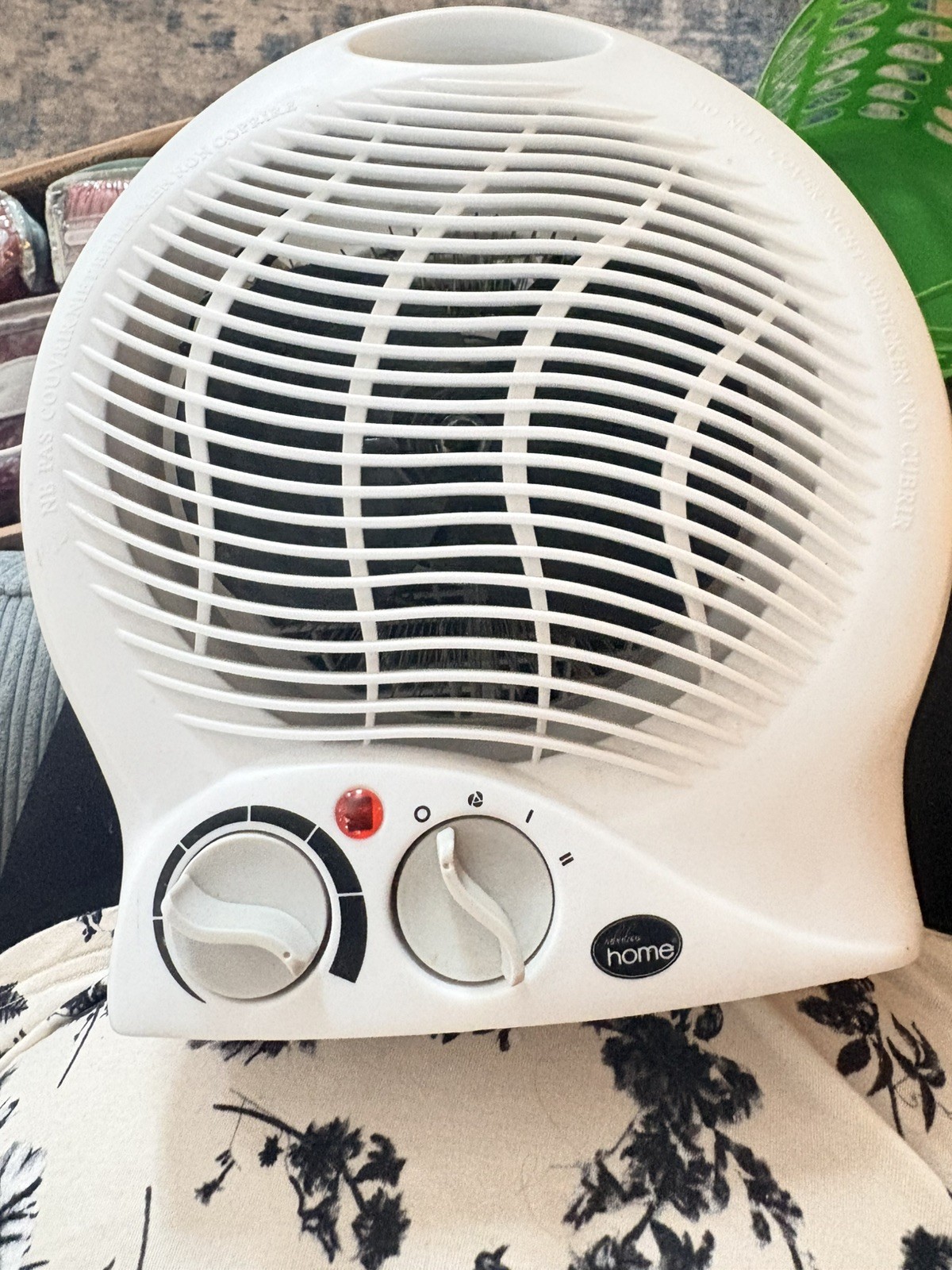 1,500-Watt 2-Settings Portable Fan Heater with Adjustable Thermostat gallery