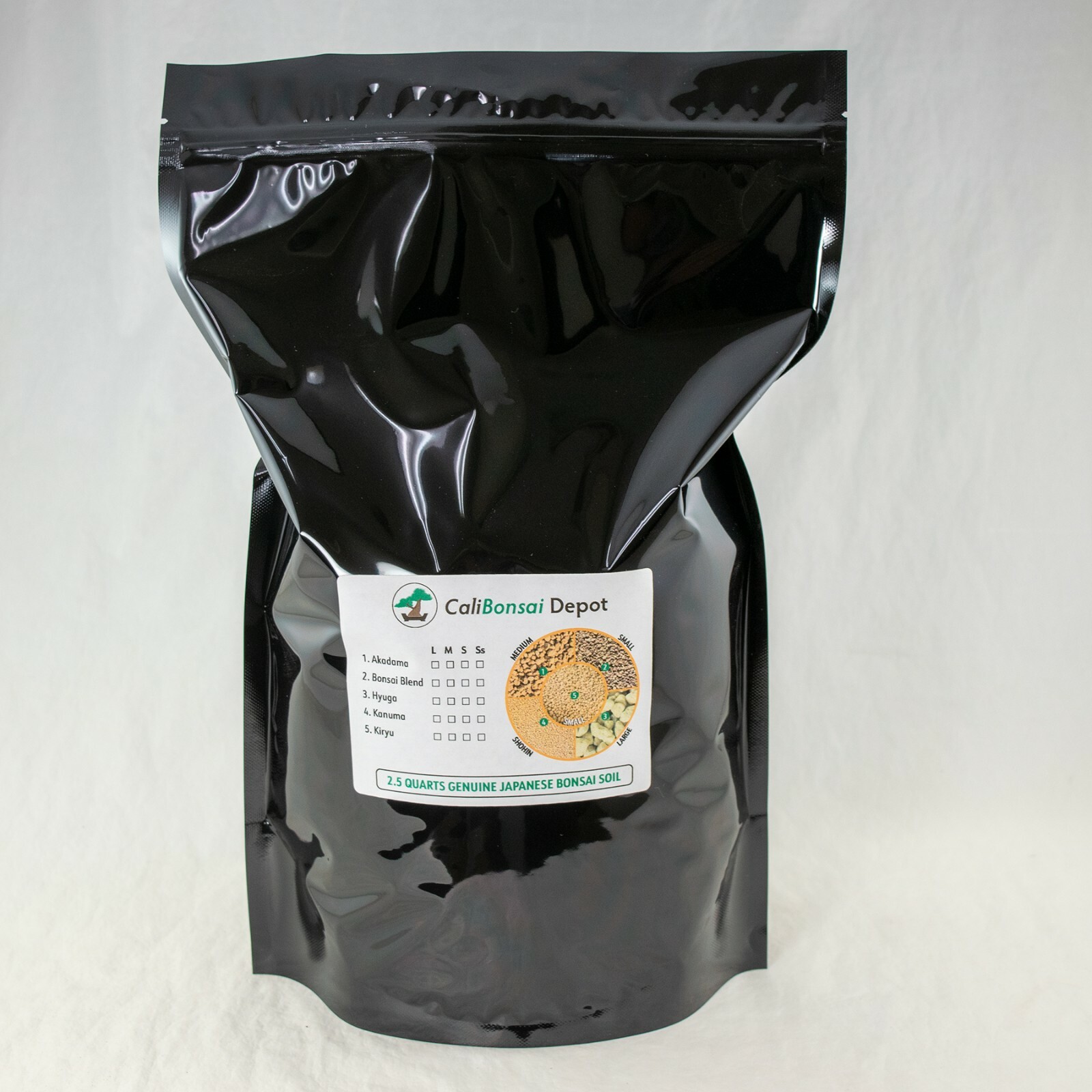 Genuine Japanese Kiryu Soil for Pines & Junipers Bonsai Tree - Small Grain gallery