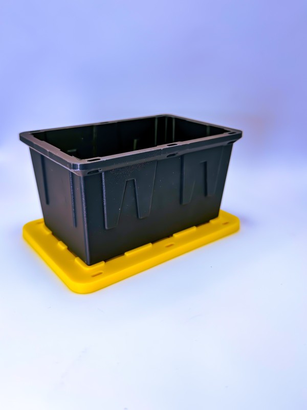 Tiny Heavy-Duty Storage Bins with Lid – Pack of 3 | Stackable Organizer Containe gallery