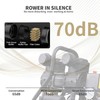 MZB Ultra Quiet Air Compressor 2.4Gal 115PSI Oil Free 70dB gallery
