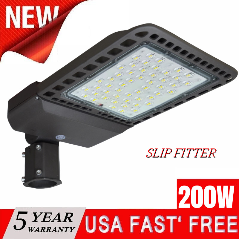 LED Shoebox Parking Lot Light 300W/200W Commercial Outdoor Area Street Lighting gallery