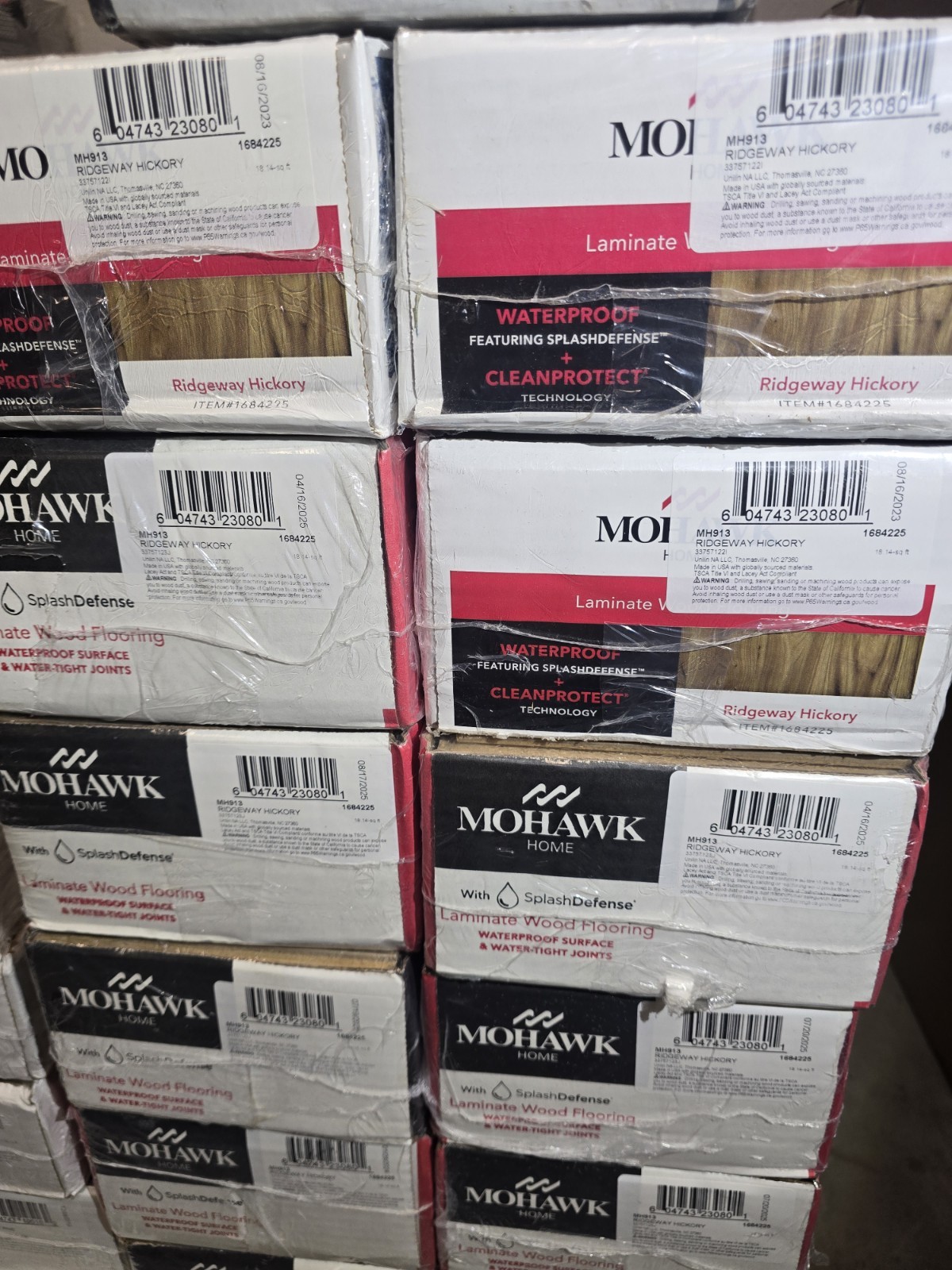 Mohawk Ridgeway Hickory Laminate Flooring New 18.14 SQ. FT. Price Is Per Box gallery