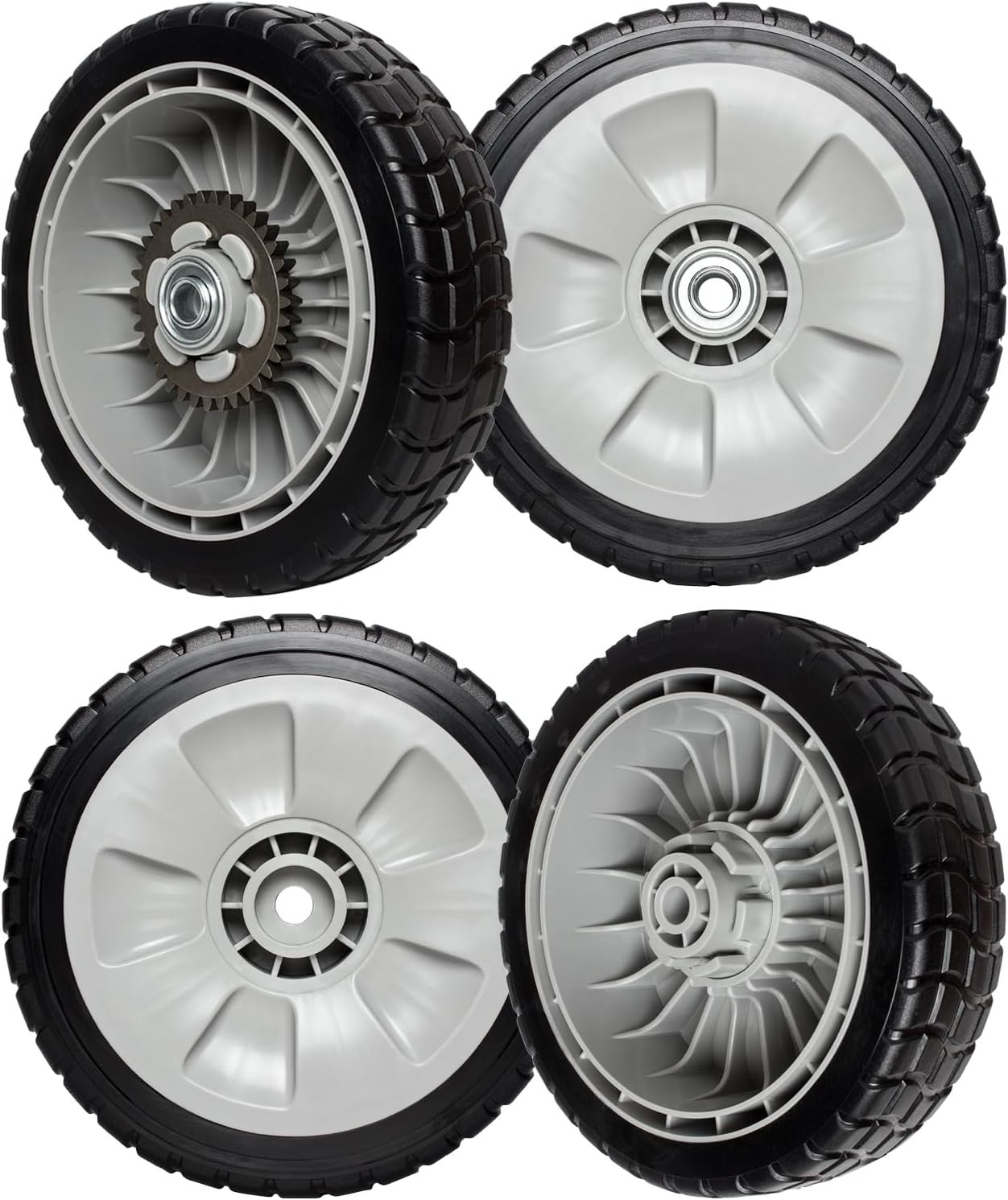 (4 Pack Lawn Mower Wheels Kit Compatible W/ Honda HRR216 HRS216 HRT216 Walk gallery