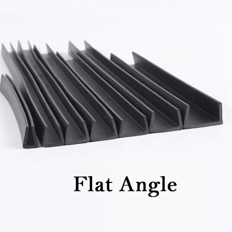 Edge Protection Frame Profile Rubber Edging Trim Seal U-profile Slot 1mm~12mm gallery