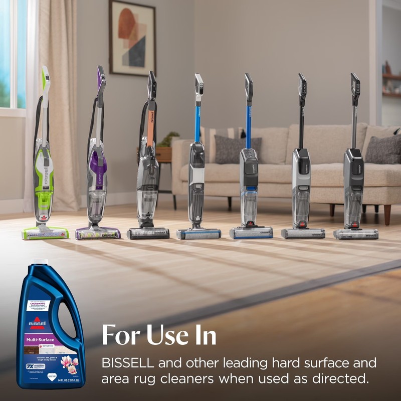BISSELL Mulit Surface Cleaner Spring Breeze Scent, floors and rugs pet safe 64oz gallery