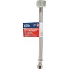 Do it Best 3/8 In. COMP x 7/8 In. BC x 9 In. Braided Stainless Steel Toilet gallery