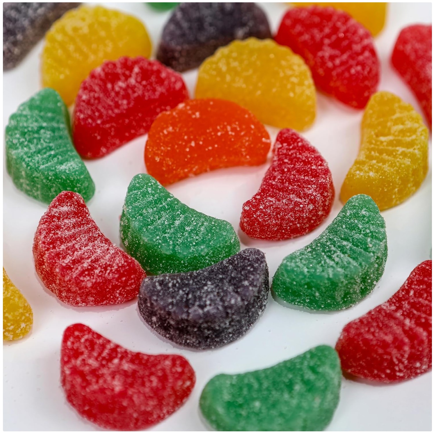 Assorted Fruit Gummy Slices 2lb Bag gallery