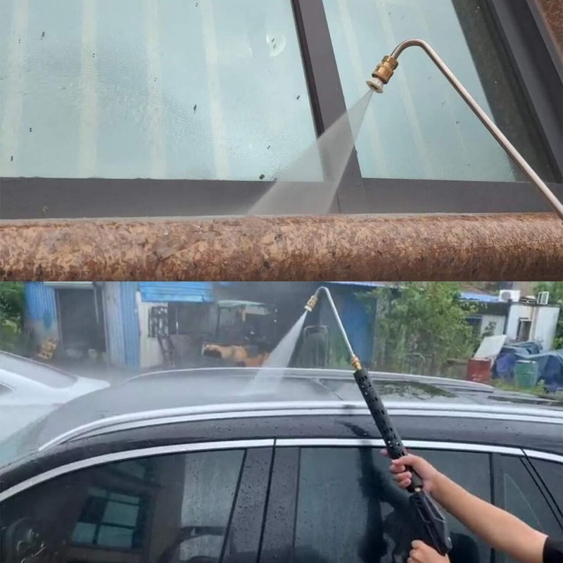 Pressure Washer Gutter Cleaner Attachment, Stainless Steel Angled Extension G7V1 gallery