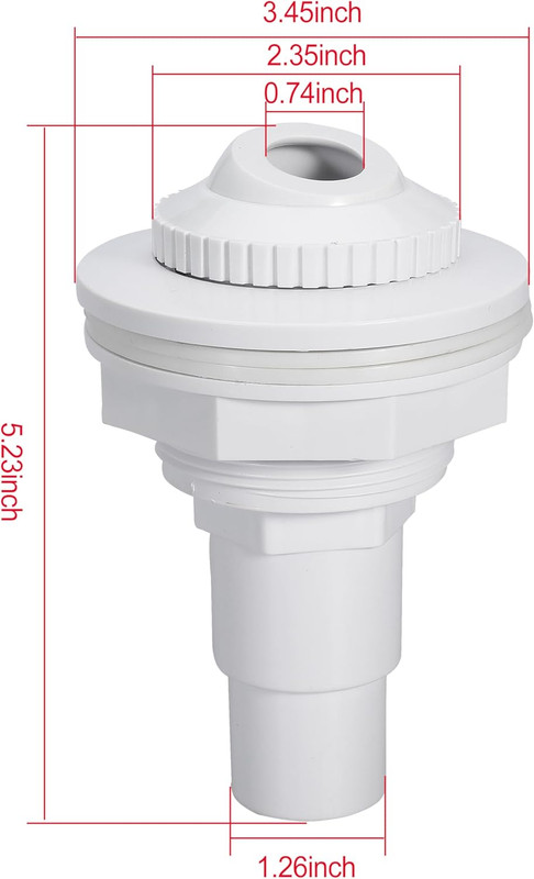 Pool Return Jet Fitting above Ground Pool Complete Pool Return Jet Kit with Gask gallery