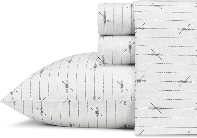 Eddie Bauer Cotton Percale Bedding Set, Crisp & Cool Home Decor gallery