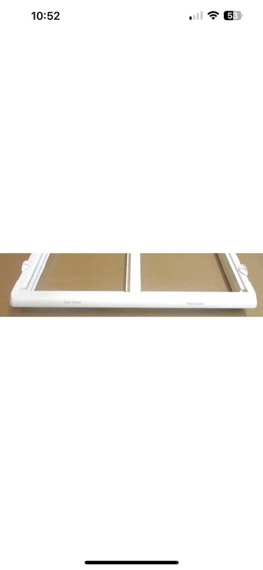 Crisper Drawer Cover Frame Compatible with Frigidaire Refrigerator 240364787 gallery