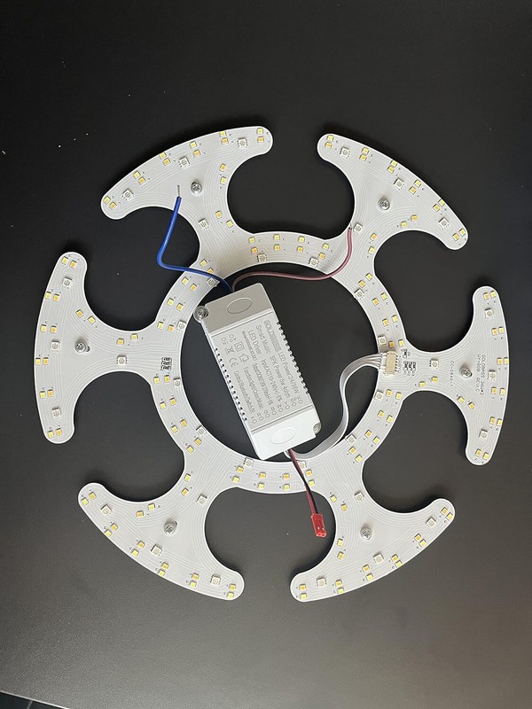 7 Color Changes LED Light Panel 36W Led Driver Replacement for 42" Ceiling Fans gallery