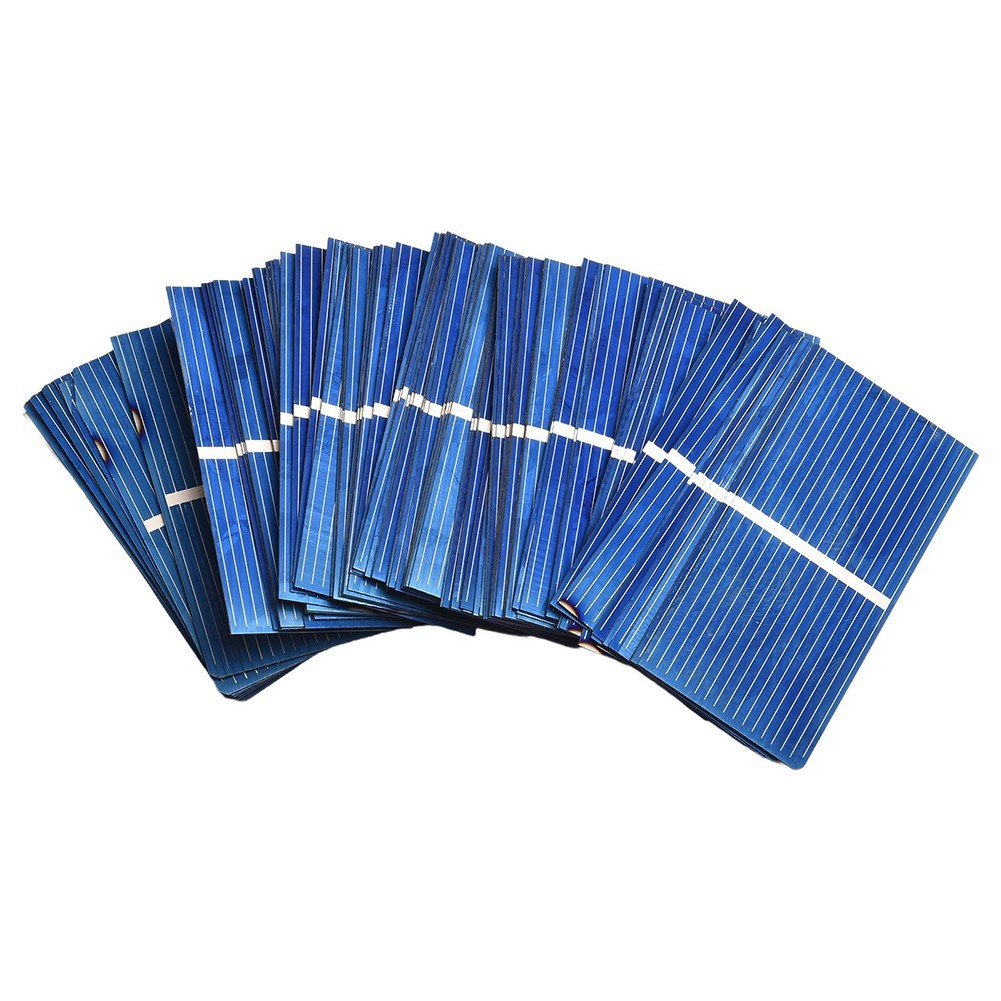 100 For Solar Cells 0 5V for Creative For Solar Energy Projects 52mm x 19mm gallery