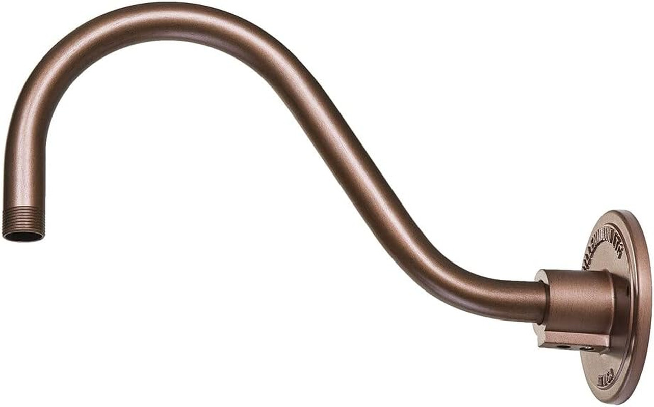 Copper Finish Transitional Goose Neck RGN15-CP from R Series Collection gallery