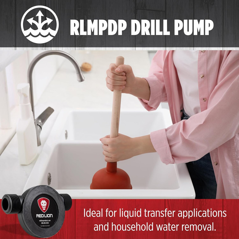 RLMPDP, 154 GPH Drill Powered Transfer Pump, Black, 14942013 gallery