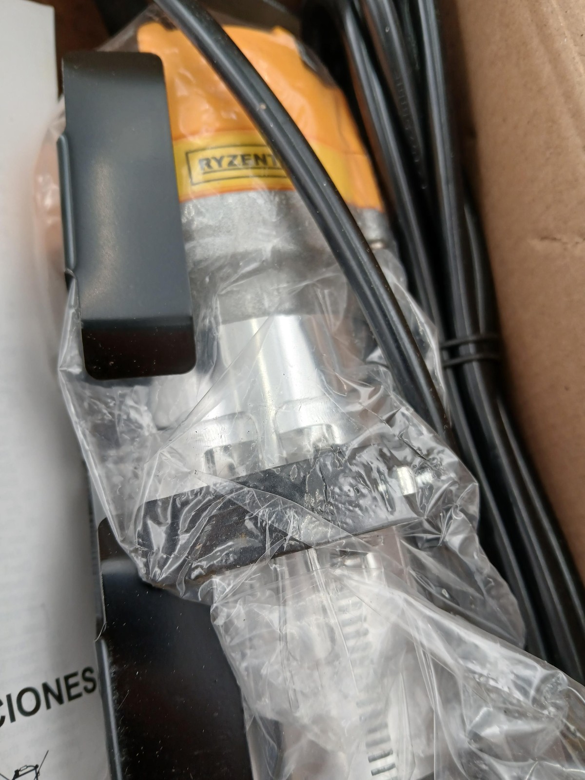 RYZENTHR Compact Router 110V Yellow Corded Electric Tool Only 10000-30000RPM gallery