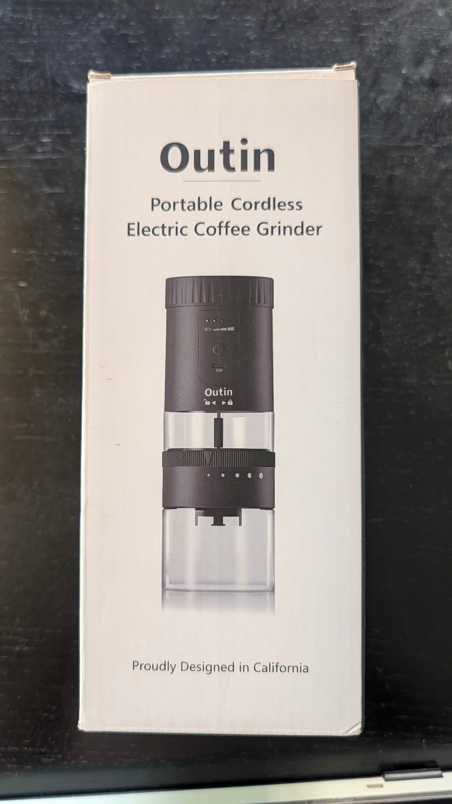 Outin Portable Cordless Electric Coffee Grinder gallery